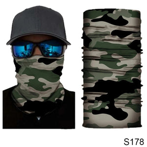 Planet Gates S4 Camouflage Cycling Face Mask Tactical Military Scarf Neck Gaiter Men Seamless Bandana Women Headband Balaclava Tube Face Shield