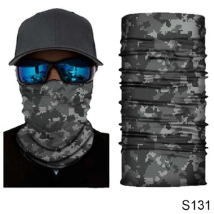 Planet Gates S4 Camouflage Cycling Face Mask Tactical Military Scarf Neck Gaiter Men Seamless Bandana Women Headband Balaclava Tube Face Shield
