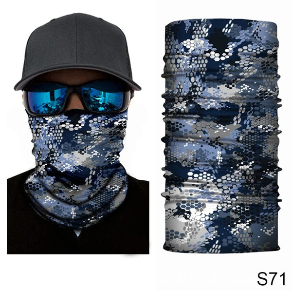 Planet Gates S4 Camouflage Cycling Face Mask Tactical Military Scarf Neck Gaiter Men Seamless Bandana Women Headband Balaclava Tube Face Shield