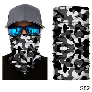 Planet Gates S4 Camouflage Cycling Face Mask Tactical Military Scarf Neck Gaiter Men Seamless Bandana Women Headband Balaclava Tube Face Shield