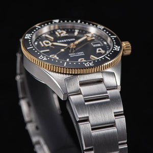 Planet Gates S434 Diver Watch Men Automatic NH35A Movement BGW9 Luminous Mechanical Wristwatches 20ATM Waterproof Sapphire Deployment Buckle