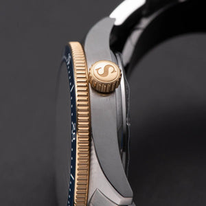 Planet Gates S434 Diver Watch Men Automatic NH35A Movement BGW9 Luminous Mechanical Wristwatches 20ATM Waterproof Sapphire Deployment Buckle