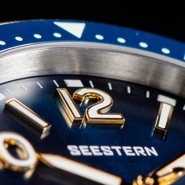 Planet Gates S434 Diver Watch Men Automatic NH35A Movement BGW9 Luminous Mechanical Wristwatches 20ATM Waterproof Sapphire Deployment Buckle