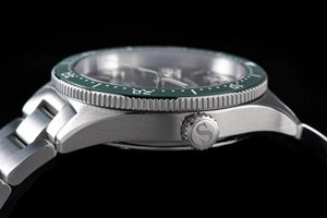 Planet Gates S434 Diver Watch Men Automatic NH35A Movement BGW9 Luminous Mechanical Wristwatches 20ATM Waterproof Sapphire Deployment Buckle