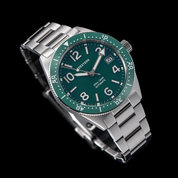 Planet Gates S434 Diver Watch Men Automatic NH35A Movement BGW9 Luminous Mechanical Wristwatches 20ATM Waterproof Sapphire Deployment Buckle