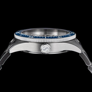 Planet Gates S434 Diver Watch Men Automatic NH35A Movement BGW9 Luminous Mechanical Wristwatches 20ATM Waterproof Sapphire Deployment Buckle