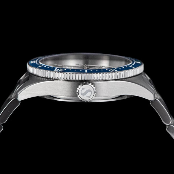 Planet Gates S434 Diver Watch Men Automatic NH35A Movement BGW9 Luminous Mechanical Wristwatches 20ATM Waterproof Sapphire Deployment Buckle