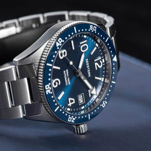 Planet Gates S434 Diver Watch Men Automatic NH35A Movement BGW9 Luminous Mechanical Wristwatches 20ATM Waterproof Sapphire Deployment Buckle