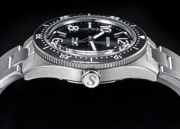 Planet Gates S434 Diver Watch Men Automatic NH35A Movement BGW9 Luminous Mechanical Wristwatches 20ATM Waterproof Sapphire Deployment Buckle