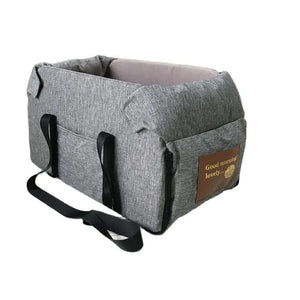 Planet Gates S62 grey Portable Pet Car Seat Central Safety Travel Cat DogBed Transport Dog Carrier Protector DogBags,For medium/Small Dogs Cat