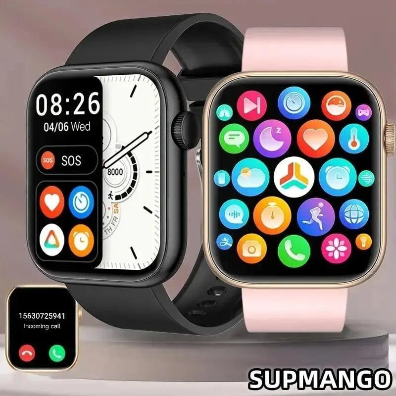 Planet Gates S8 Pink S8 Smart Watch Smartwatch X7 Men Dial Call Smart Watch Tracker Health Sport Tracker Women Watch X8