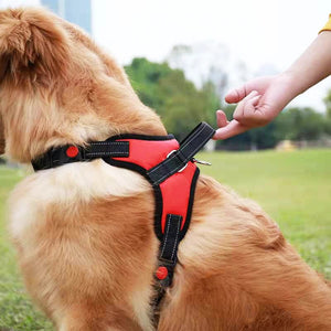 Planet Gates Saddle Dog Harness Reflective Adjustable Pet Harness No Pull Walking Training Small Medium Large Big Dogs Chest Strap Product