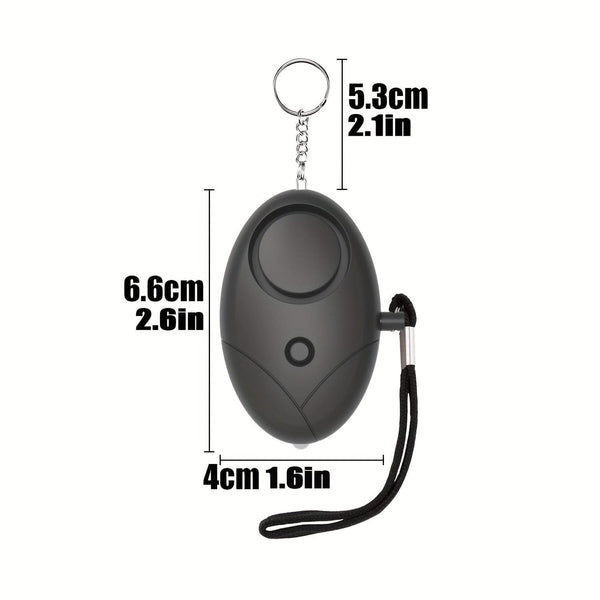 Planet Gates Safe Sound Personal Alarm, 1 Pack 130DB Personal Security Alarm Keychain With LED Lights, Emergency Safety Alarm For Women, Men, Elderly