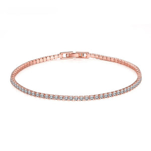 Planet Gates SAIYE Solid 18K 14K Gold Moissanite Tennis Bracelet for Women D VVS1 Round 925 Sterling Silver Luxury Bracelet for Engagement