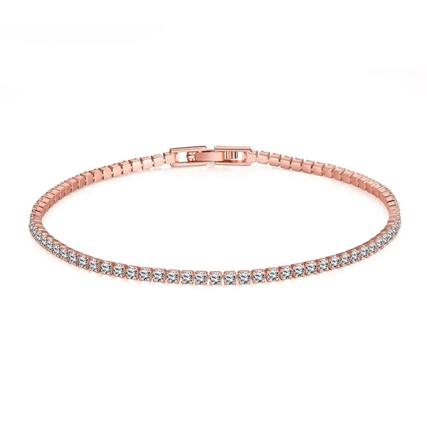 Planet Gates SAIYE Solid 18K 14K Gold Moissanite Tennis Bracelet for Women D VVS1 Round 925 Sterling Silver Luxury Bracelet for Engagement