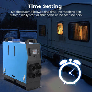 Planet Gates Samger 5KW Diesel Air Heater 12-24V All In One Car Heater With Silencer LCD Switch Remote Control For Car Bus RV Trucks SUV