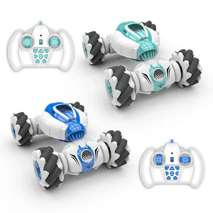 Planet Gates Samll RC Stunt Car Remote Control Watch Gesture Sensor Electric Toy RC Drift Car 2.4GHz 4WD Rotation Gift for Kids Boys Birthday