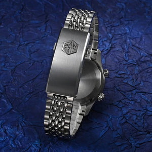 Planet Gates San Martin 39mm Leyenda Diver Watch NH35 Automatic Mechanical Movement AR Sapphire Luminous Waterproof 200m Watches SN0141W