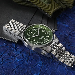 Planet Gates San Martin 39mm Leyenda Diver Watch NH35 Automatic Mechanical Movement AR Sapphire Luminous Waterproof 200m Watches SN0141W