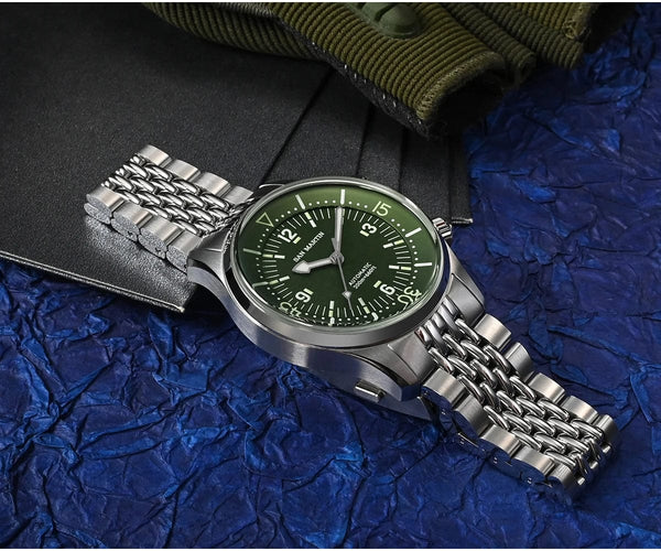 Planet Gates San Martin 39mm Leyenda Diver Watch NH35 Automatic Mechanical Movement AR Sapphire Luminous Waterproof 200m Watches SN0141W