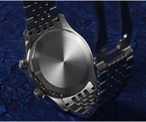 Planet Gates San Martin 39mm Leyenda Diver Watch NH35 Automatic Mechanical Movement AR Sapphire Luminous Waterproof 200m Watches SN0141W