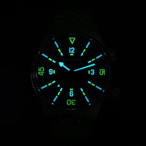 Planet Gates San Martin 39mm Leyenda Diver Watch NH35 Automatic Mechanical Movement AR Sapphire Luminous Waterproof 200m Watches SN0141W