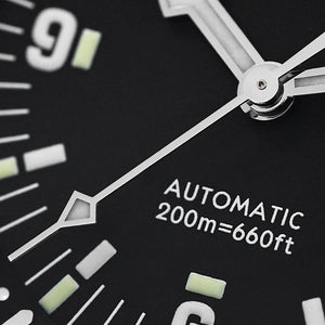 Planet Gates San Martin 39mm Leyenda Diver Watch NH35 Automatic Mechanical Movement AR Sapphire Luminous Waterproof 200m Watches SN0141W