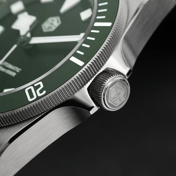 Planet Gates San Martin SN0121T Titanium Diving Watch NH35 Automatic Movement Watches Grade2 Titanium 120 Click Waterproof 300m Wristwatch
