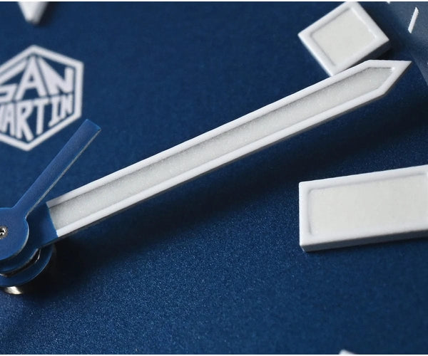 Planet Gates San Martin SN0121T Titanium Diving Watch NH35 Automatic Movement Watches Grade2 Titanium 120 Click Waterproof 300m Wristwatch