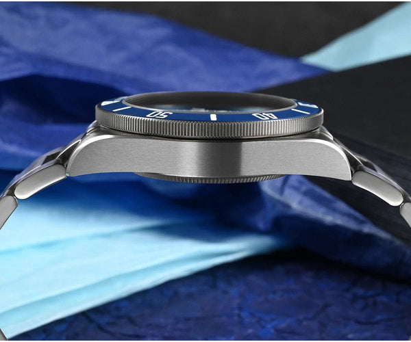 Planet Gates San Martin SN0121T Titanium Diving Watch NH35 Automatic Movement Watches Grade2 Titanium 120 Click Waterproof 300m Wristwatch