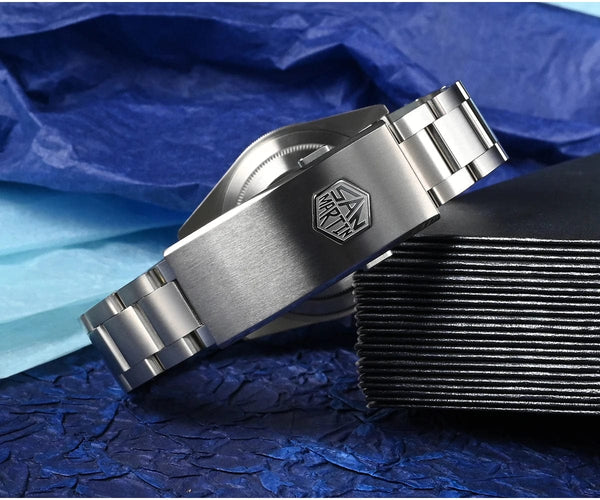 Planet Gates San Martin SN0121T Titanium Diving Watch NH35 Automatic Movement Watches Grade2 Titanium 120 Click Waterproof 300m Wristwatch