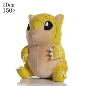 Planet Gates Sandshrew 20cm Pokemon Plush Toy Anime Figure Charizard Mewtwo Blastoise Mew Eevee Gengar Pikachu Stuffed Doll Sprigatito Toy Kids Xmas Gift