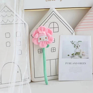 Planet Gates Sanrio Cartoon Changeable Flower My Melody Kuromi Cinnamoroll Kt Cat Purin Dog Plush Toy Anime Stuffed Animals Cute Plushie Doll