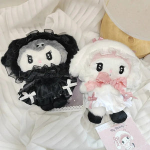 Planet Gates Sanrio Cinnamoroll Plush Doll Melody Kuromi Doll Plushie Toy Kawaii Anime Sweet Lovely Cartoon Cute Soft Birthday Gift For Girls