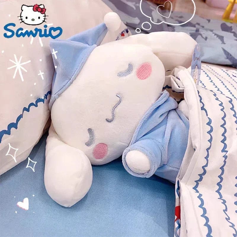 Planet Gates Sanrio Cinnamoroll Plush Doll Melody Kuromi Doll Plushie Toy Kawaii Anime Sweet Lovely Cartoon Cute Soft Birthday Gift For Girls