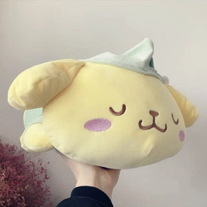 Planet Gates Sanrio Cinnamoroll Plush Doll Melody Kuromi Doll Plushie Toy Kawaii Anime Sweet Lovely Cartoon Cute Soft Birthday Gift For Girls