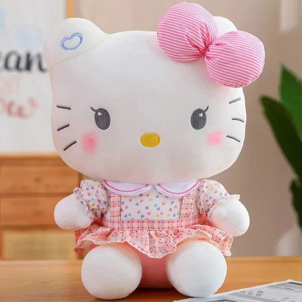 Planet Gates Sanrio Hello Kitty Anime Hello Kitty Stuffed Toys Plushier Soft Pillow Birthday Gifts For Girls Kawaii Hello Kitty Plush Dolls