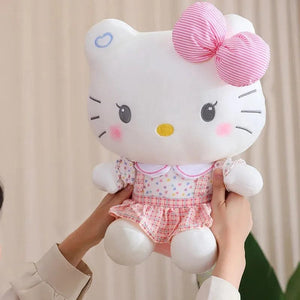 Planet Gates Sanrio Hello Kitty Anime Hello Kitty Stuffed Toys Plushier Soft Pillow Birthday Gifts For Girls Kawaii Hello Kitty Plush Dolls