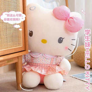 Planet Gates Sanrio Hello Kitty Anime Hello Kitty Stuffed Toys Plushier Soft Pillow Birthday Gifts For Girls Kawaii Hello Kitty Plush Dolls