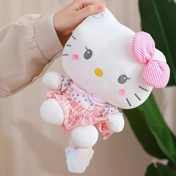 Planet Gates Sanrio Hello Kitty Anime Hello Kitty Stuffed Toys Plushier Soft Pillow Birthday Gifts For Girls Kawaii Hello Kitty Plush Dolls