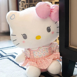Planet Gates Sanrio Hello Kitty Anime Hello Kitty Stuffed Toys Plushier Soft Pillow Birthday Gifts For Girls Kawaii Hello Kitty Plush Dolls