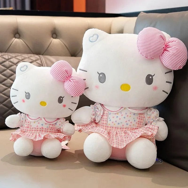 Planet Gates Sanrio Hello Kitty Anime Hello Kitty Stuffed Toys Plushier Soft Pillow Birthday Gifts For Girls Kawaii Hello Kitty Plush Dolls
