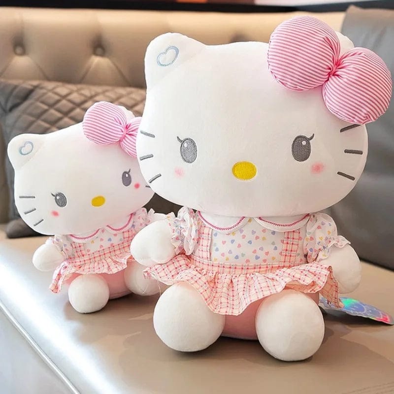 Planet Gates 25cm Sanrio Hello Kitty Anime Hello Kitty Stuffed Toys Plushier Soft Pillow Birthday Gifts For Girls Kawaii Hello Kitty Plush Dolls