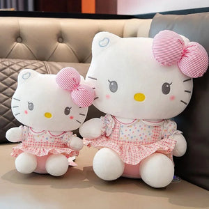 Planet Gates Sanrio Hello Kitty Anime Hello Kitty Stuffed Toys Plushier Soft Pillow Birthday Gifts For Girls Kawaii Hello Kitty Plush Dolls