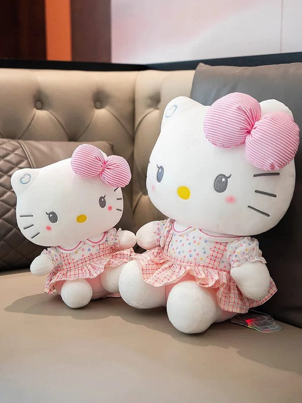 Planet Gates Sanrio Hello Kitty Anime Hello Kitty Stuffed Toys Plushier Soft Pillow Birthday Gifts For Girls Kawaii Hello Kitty Plush Dolls