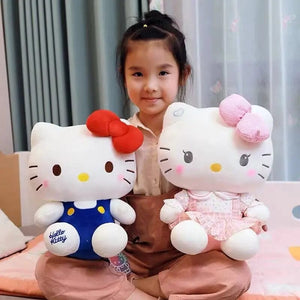 Planet Gates Sanrio Hello Kitty Anime Hello Kitty Stuffed Toys Plushier Soft Pillow Birthday Gifts For Girls Kawaii Hello Kitty Plush Dolls