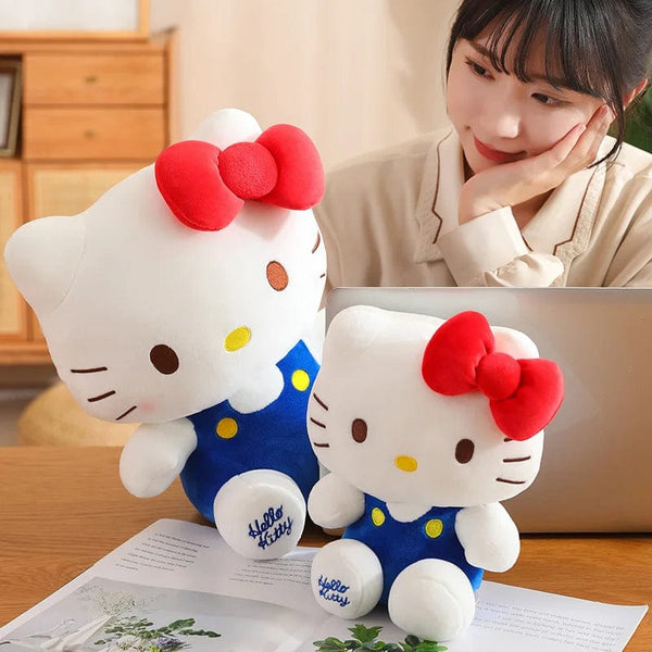 Planet Gates Sanrio Hello Kitty Anime Hello Kitty Stuffed Toys Plushier Soft Pillow Birthday Gifts For Girls Kawaii Hello Kitty Plush Dolls