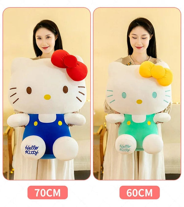 Planet Gates Sanrio Hello Kitty Kuromi Melody Stuffed Toys Cute Plush Cinnamoroll Toys Kawaii Baby Christmas Gifts Children Dolls For Girl