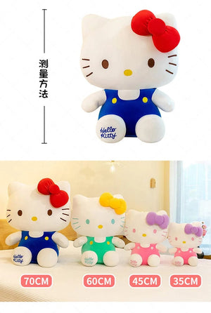 Planet Gates Sanrio Hello Kitty Kuromi Melody Stuffed Toys Cute Plush Cinnamoroll Toys Kawaii Baby Christmas Gifts Children Dolls For Girl