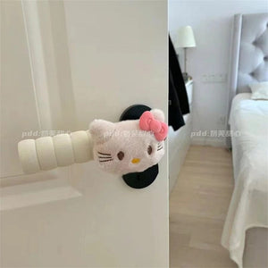 Planet Gates Sanrio Hello Kitty Y2K Handle Protector Kawaii Cute Cartoon Anime Home Children's Room Antistatic Decoration Toys Girls Gifts